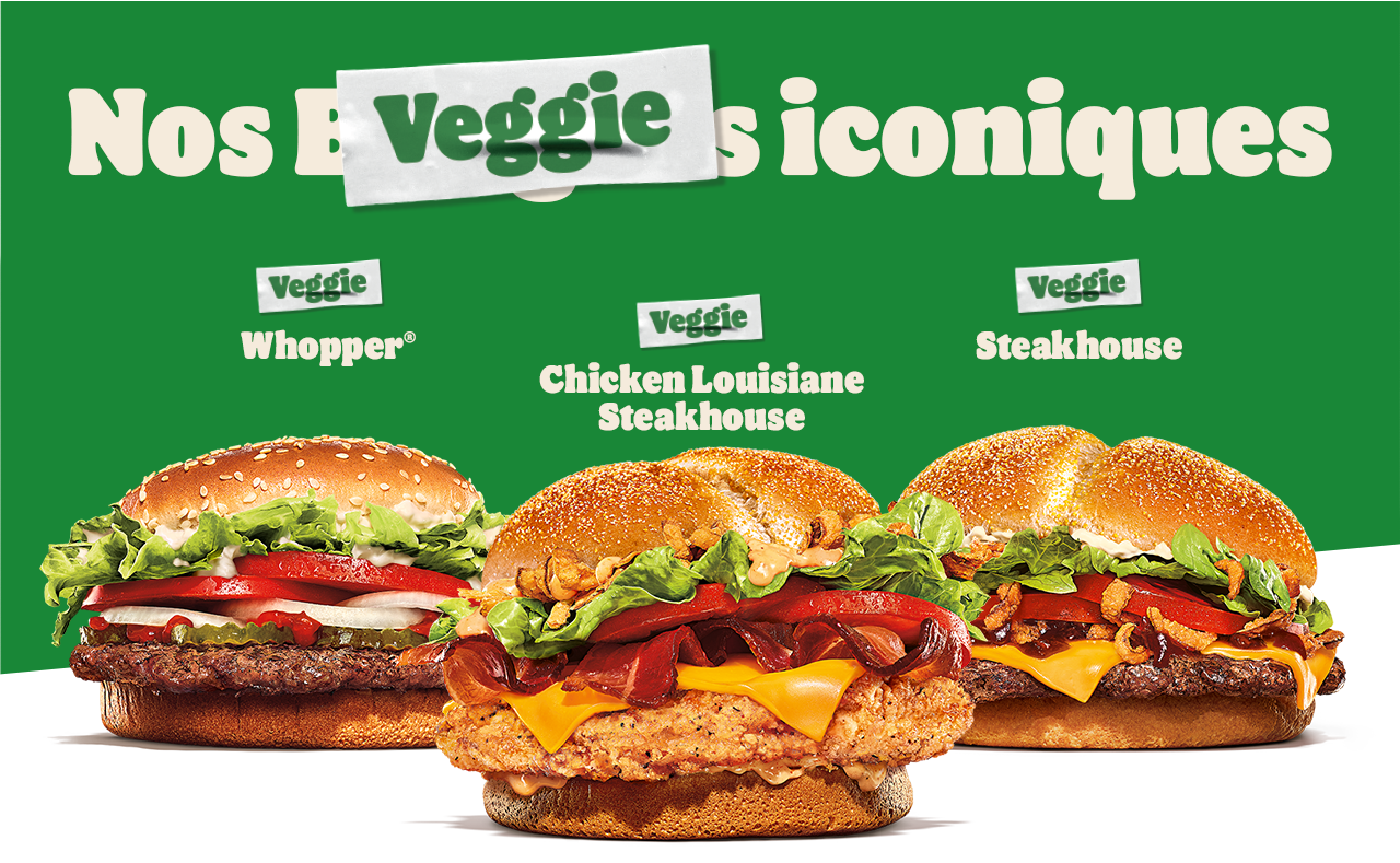 Nos veggies iconiques