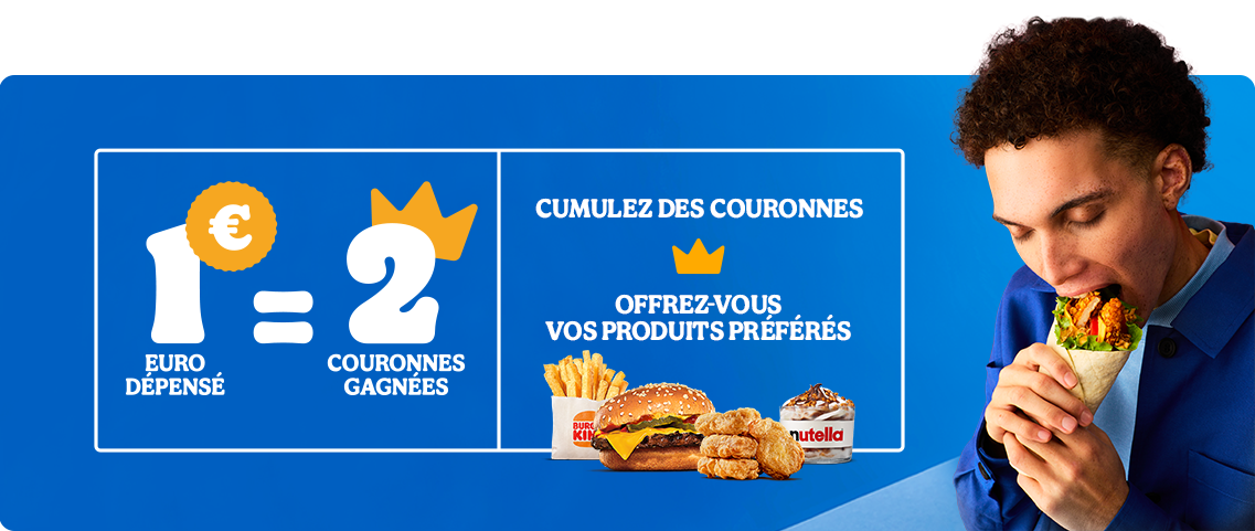Cumulez des couronnes et offres-vous vos produits préférés
